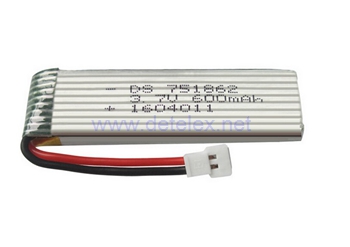 XK-K100 falcon helicopter parts battery 3.7v 600mah - Click Image to Close